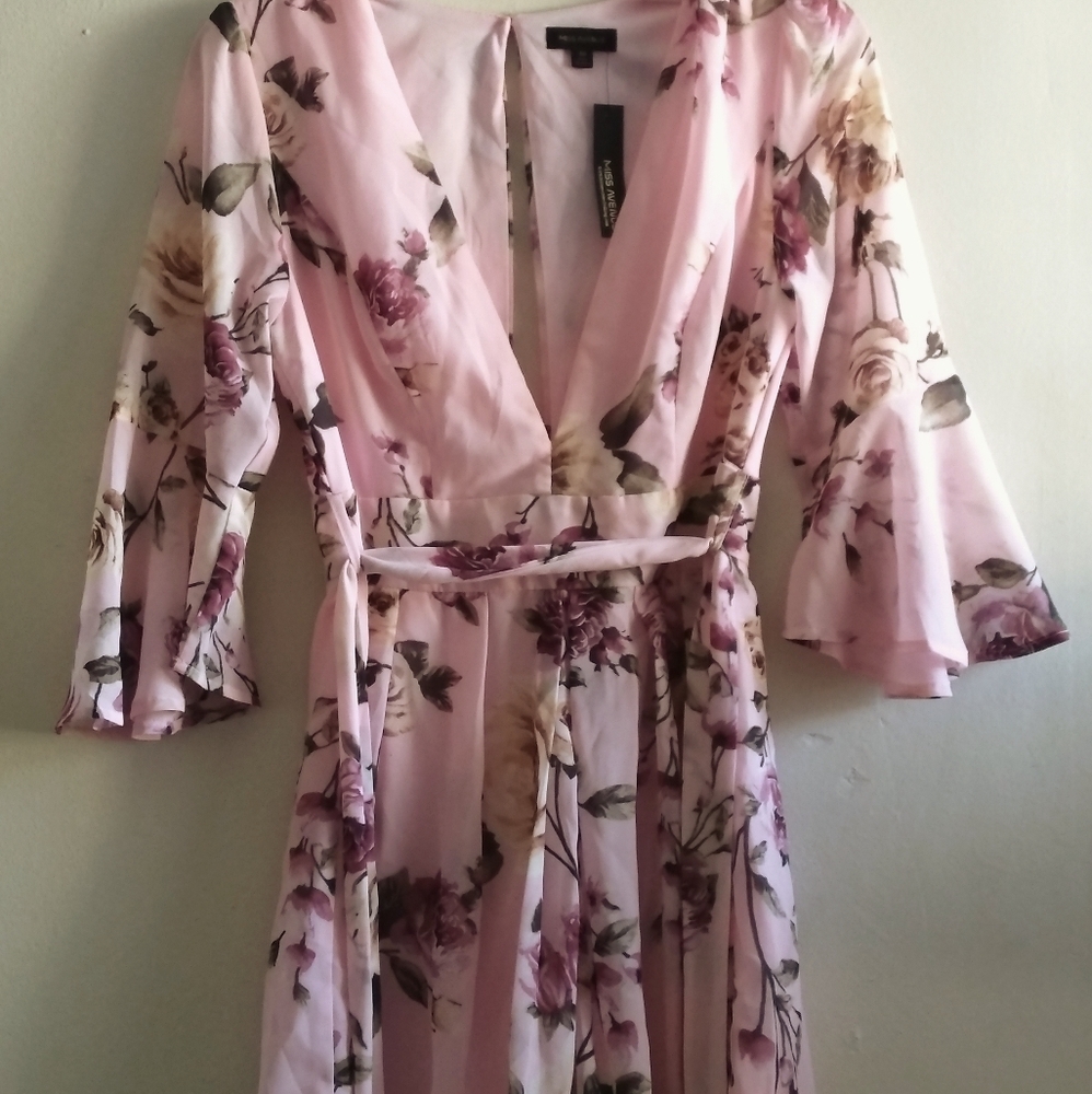 Pink Floral Dress | Miss Avenue